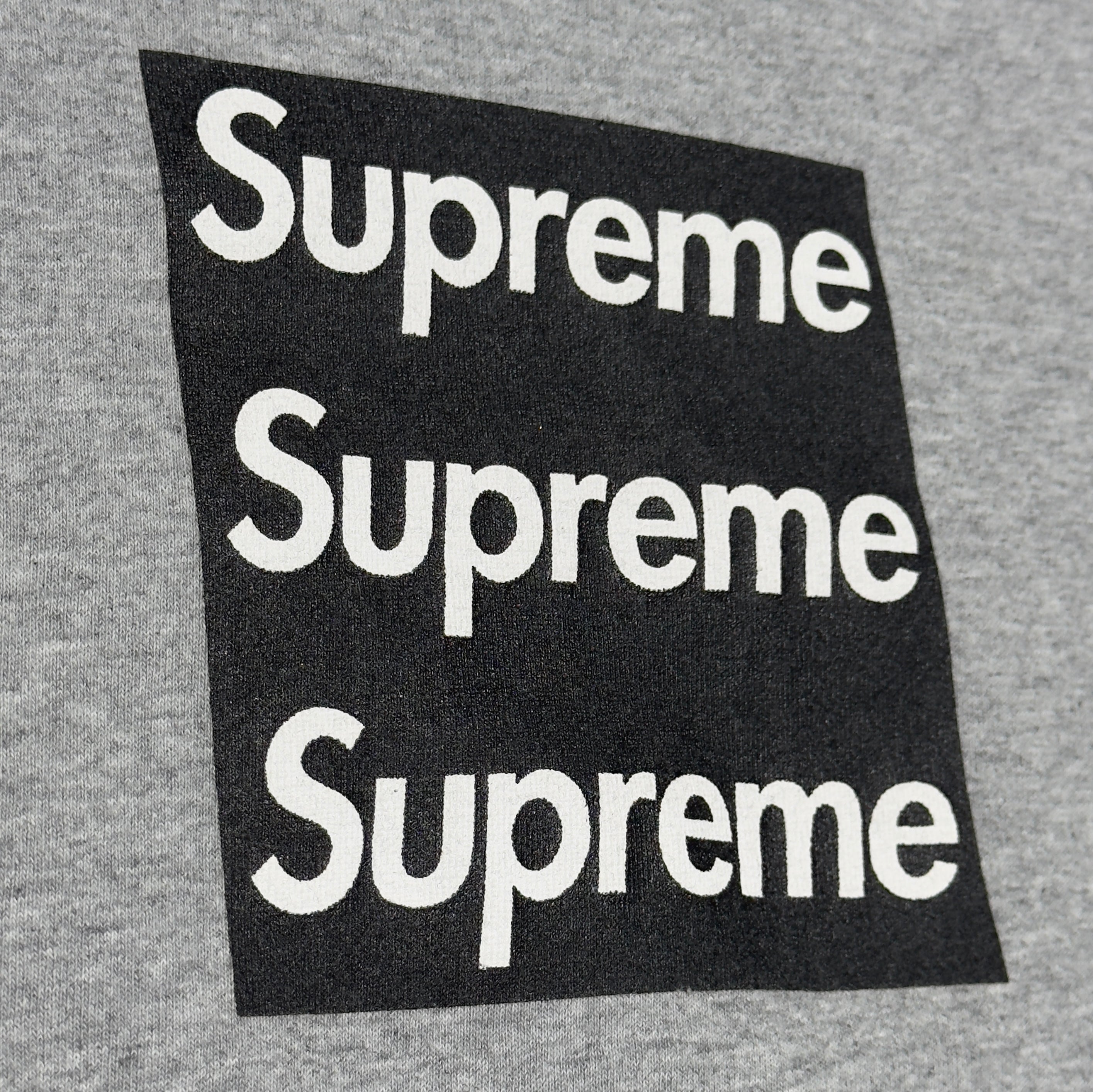 Supreme x Ass Pizza Triple Box Logo