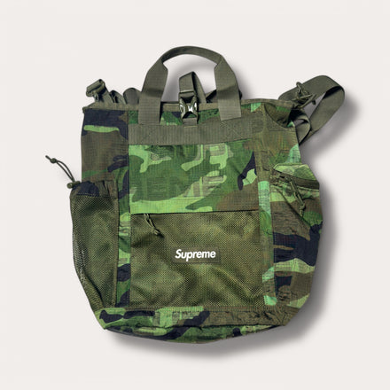 Military Green Camo Supreme Tote Bag