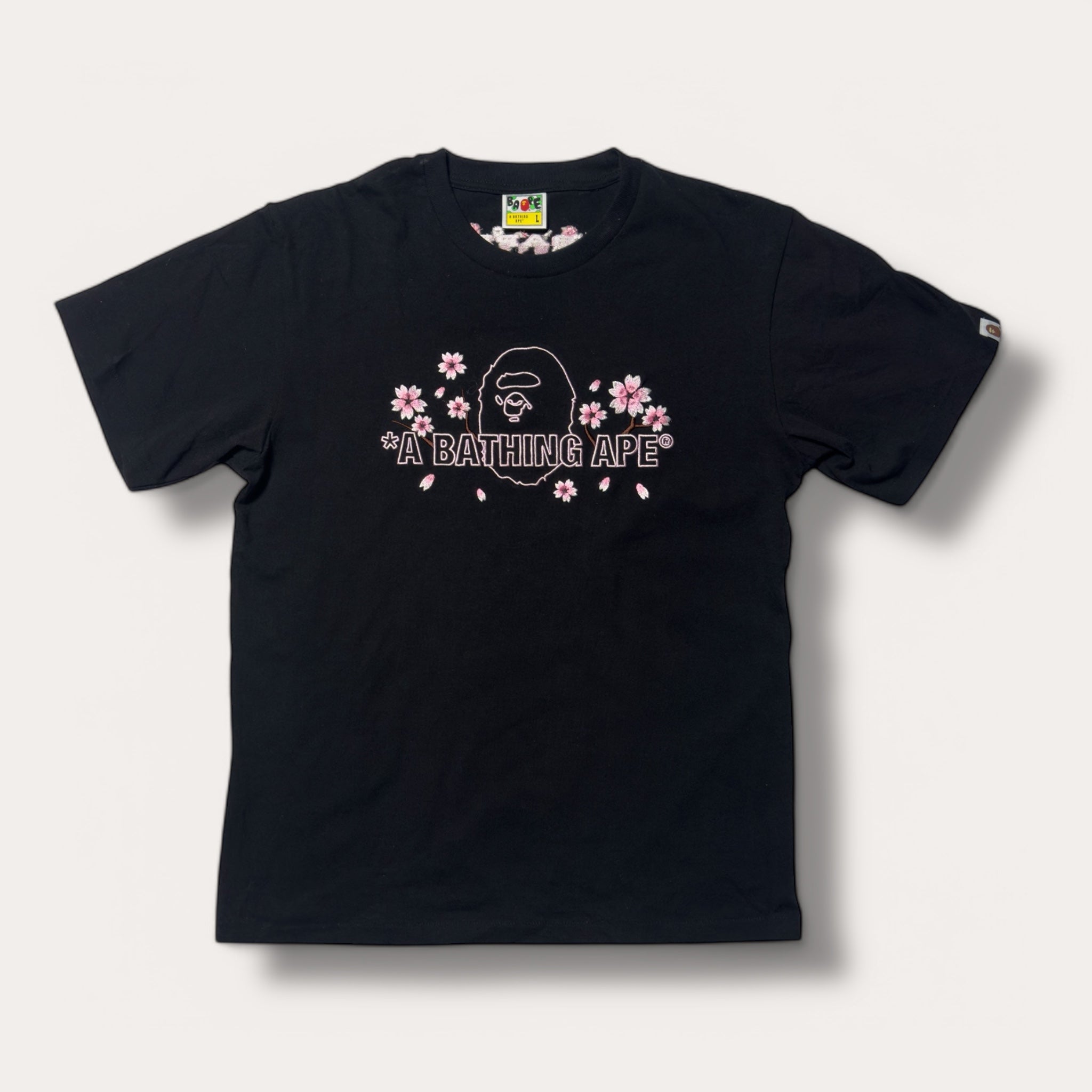 Bape Cherry Blossom Logo T-Shirt