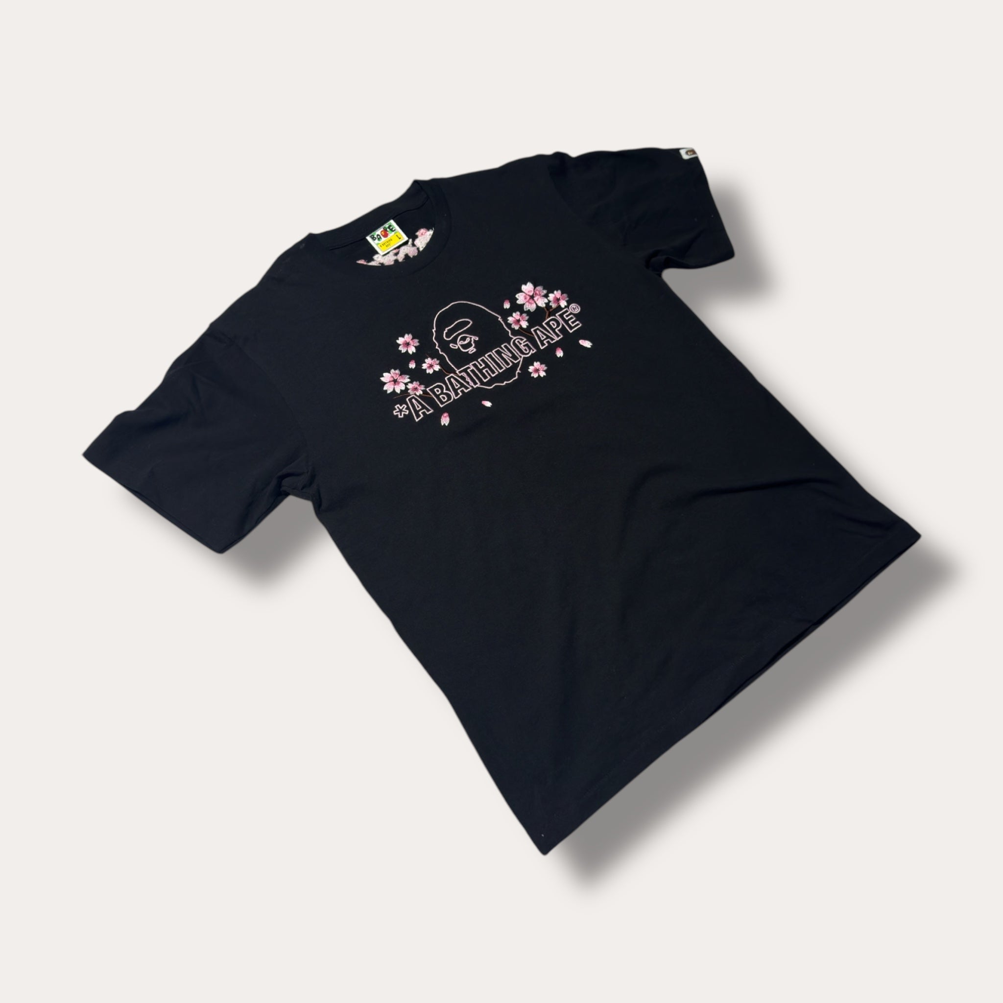 Bape Cherry Blossom Logo T-Shirt