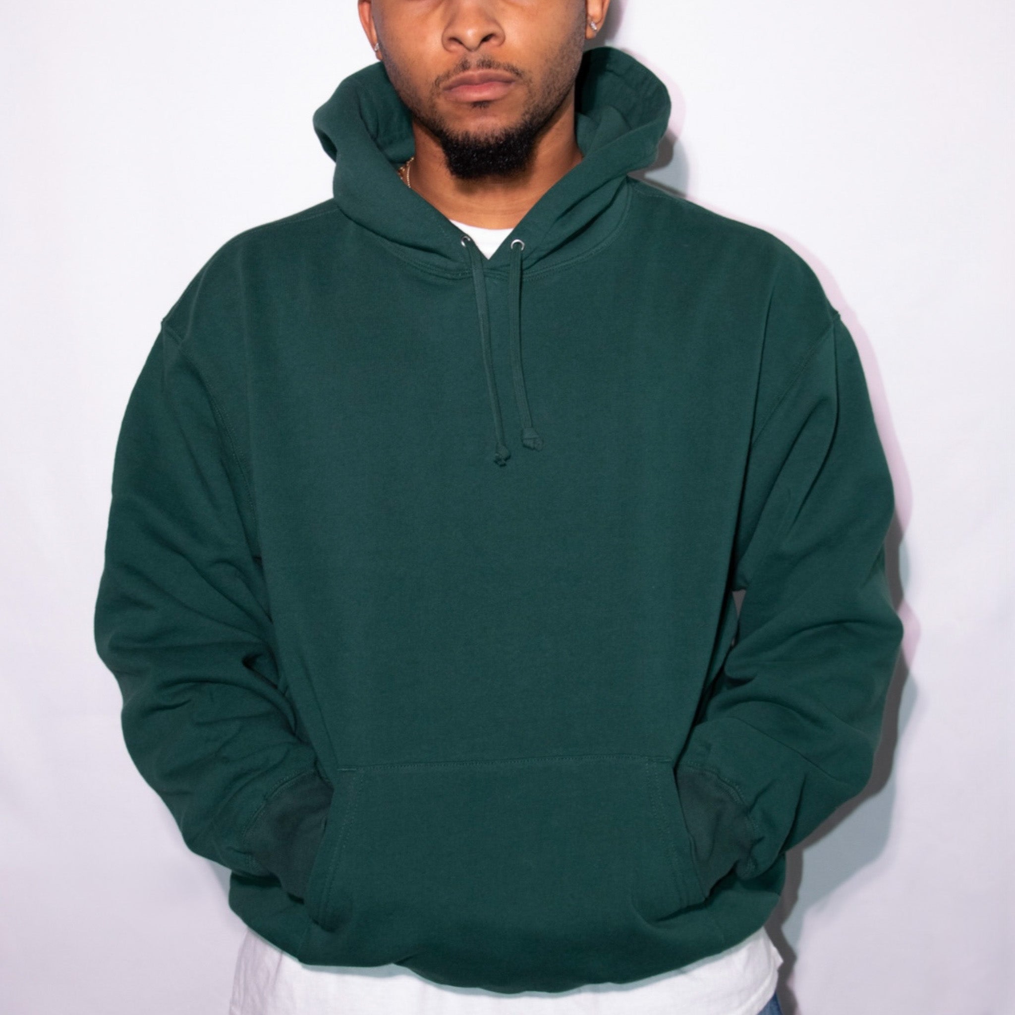 Supreme Satin Applique Hooded Sweatshirt