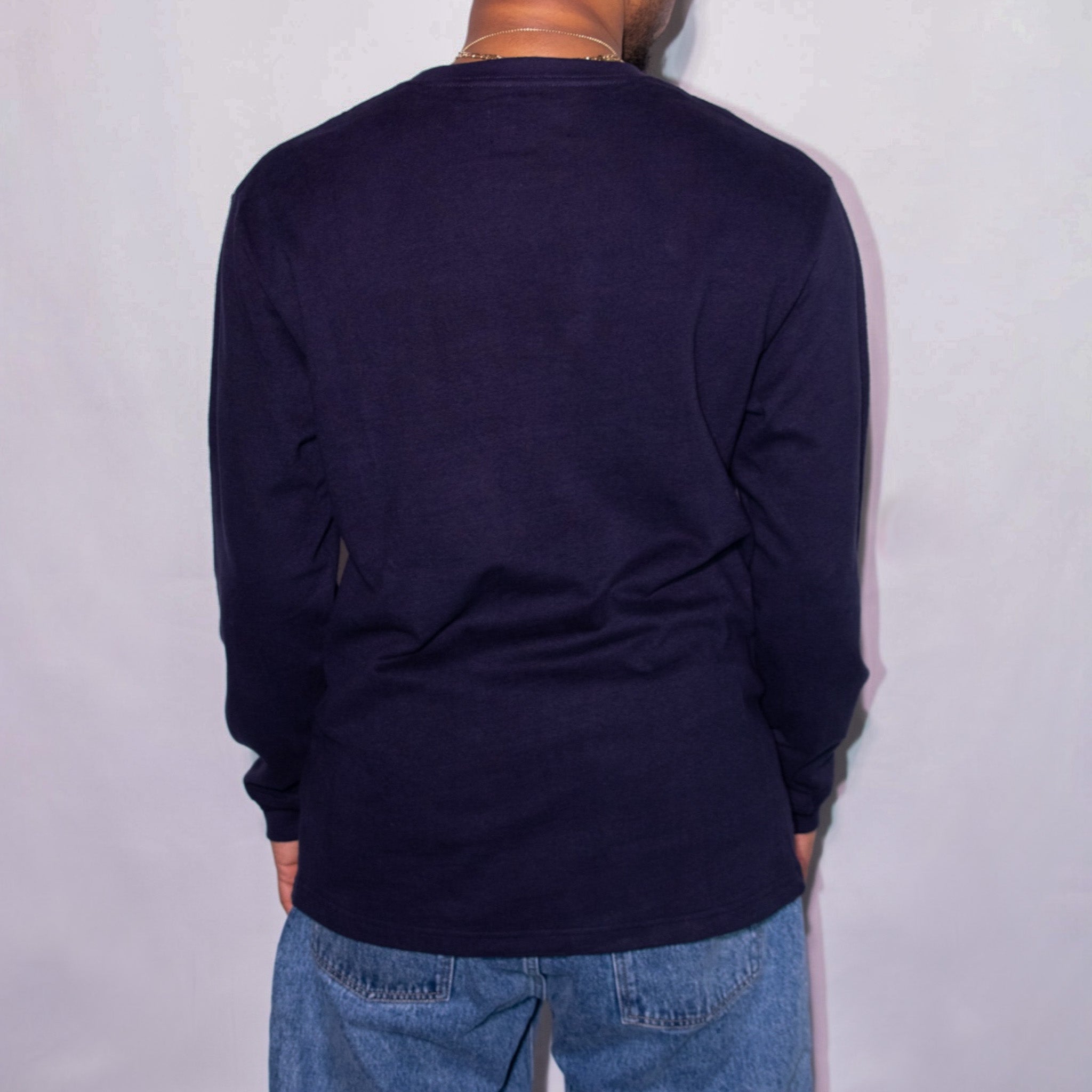 Kith Navy Blue Long Sleeve