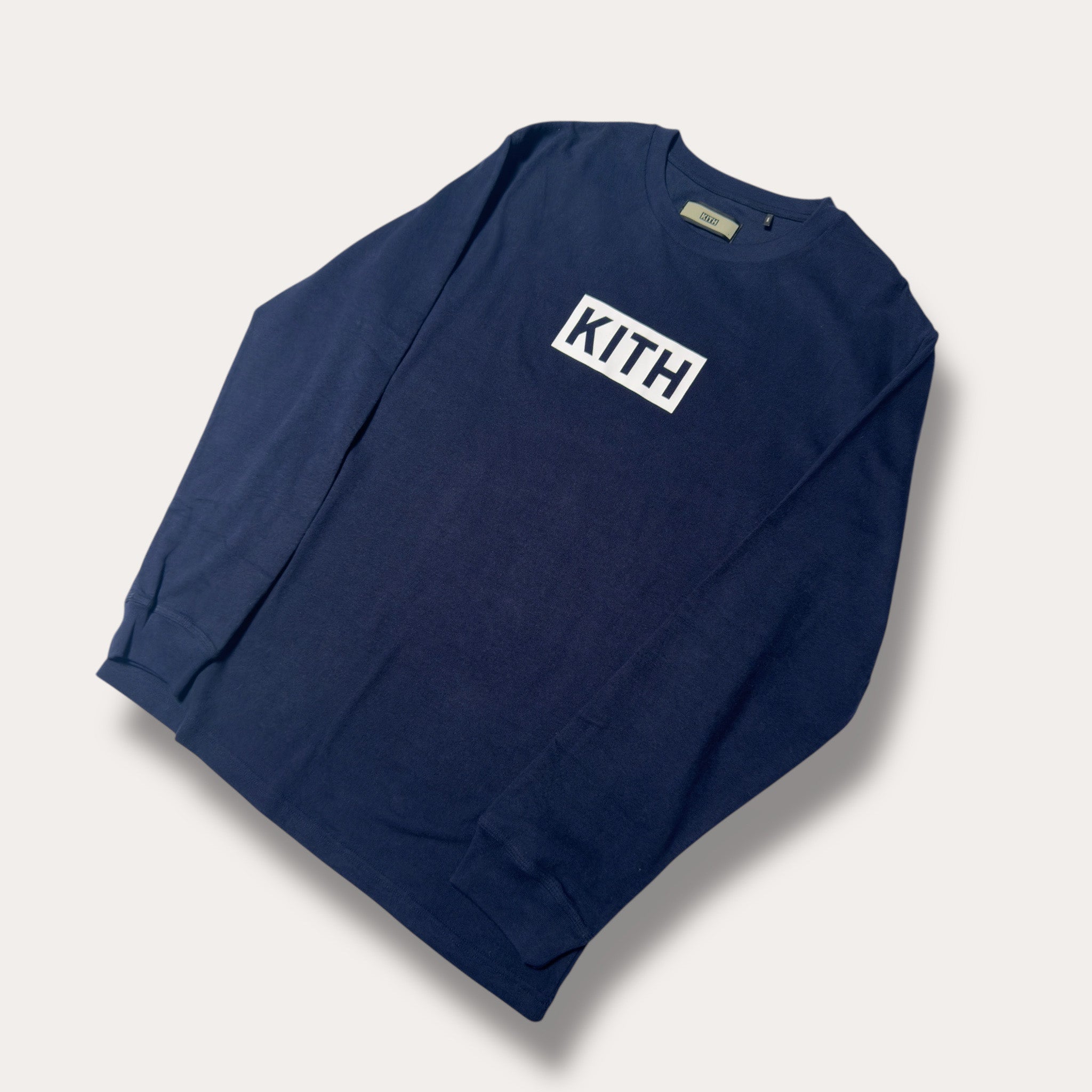 Kith Navy Blue Long Sleeve